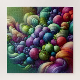 Abstracte Druiven Legpuzzel