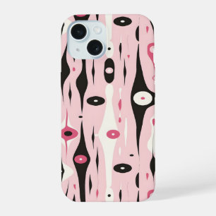 Abstracte druppelsamenstelling iPhone 15 hoesje