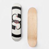 Abstracte dubbele knoop skateboard (Voorkant)