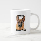 Abstracte Duitse Shepard Specialty Mok (Rechts)