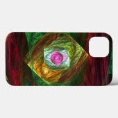 Abstracte dynamische verbindingen Case-Mate iPhone case (Achterkant (horizontaal))