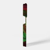 Abstracte dynamische verbindingen iPhone hoesje (Rechterkant)