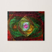 Abstracte dynamische verbindingen legpuzzel (Horizontaal)