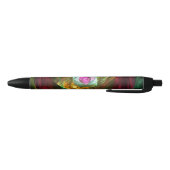 Abstracte dynamische verbindingen zwarte inkt pen (Bodem)