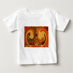 Abstracte Earth Tone Swirl Art Print