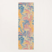 Abstracte Ebru Yogamat (Achterkant)