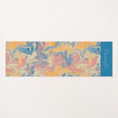 Abstracte Ebru Yogamat (Voorkant (horizontaal))