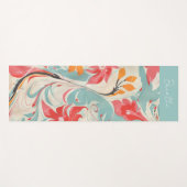 Abstracte Ebru Yogamat (Voorkant (horizontaal))