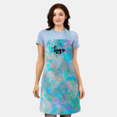 abstracte edelstenen achtergrond schort (Gedragen)