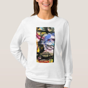 Abstracte Eenhoornbult Jeff Hankamer Artjunkhaus T-shirt