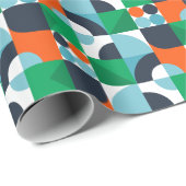 Abstracte eenvoudige vormen cadeaupapier (Rol Hoek)