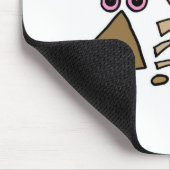 Abstracte Egel Mousepad Muismat (Hoek)