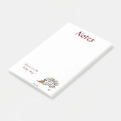 Abstracte egel Sticky Notes (Schuin)