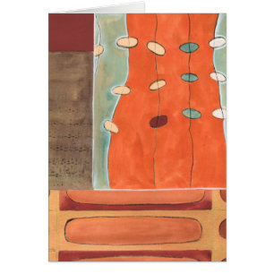 Abstracte eierparade door Erica J Vess