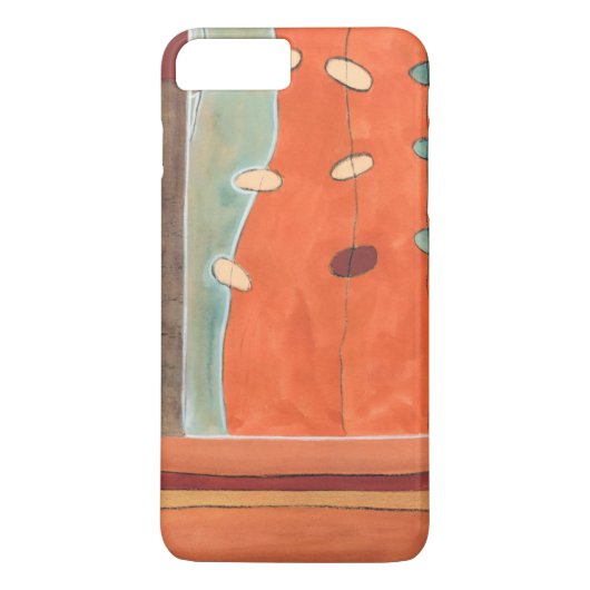 Abstracte eierparade door Erica J Vess Case-Mate iPhone Case (Achterkant)