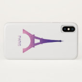 Abstracte Eiffeltoren Case-Mate iPhone Case (Achterkant (horizontaal))