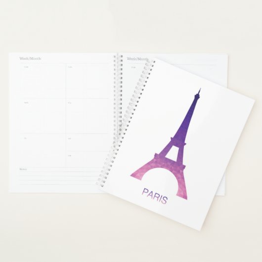 Abstracte Eiffeltoren Planner (Display)