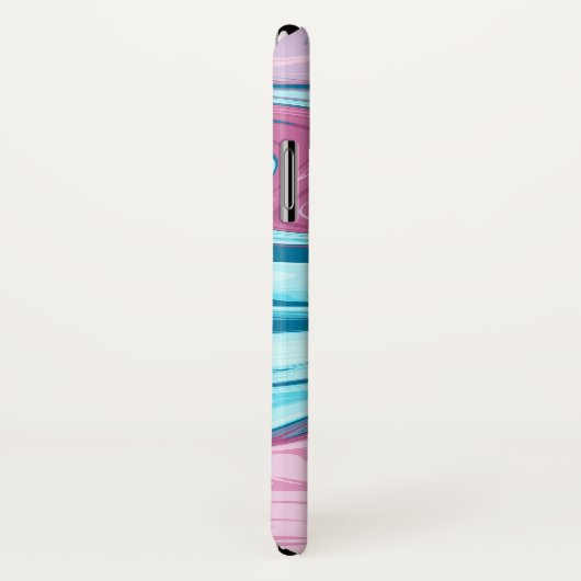 Abstracte elegant vloeibare marmer stromingstextuu Case-Mate iPhone case (Achterkant / rechts)