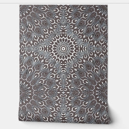 Abstracte elegante stijlvolle chique zilvergrijze  behang