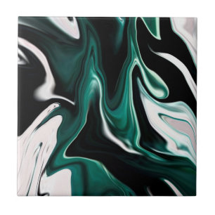 Abstracte elegante vloeibare vloeibare marmeren tegeltje