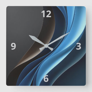 Abstracte elegantie  klok