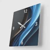 Abstracte elegantie  klok (Hoek)