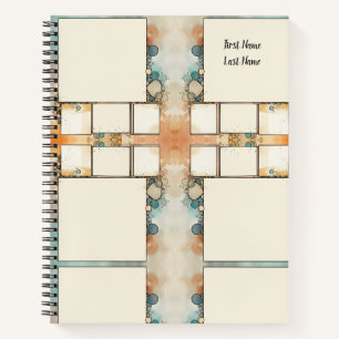 Abstracte Elegantie Scrapbook geïnspireerd Notitieboek