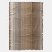 Abstracte elegantie - Tons Bruns-verloop Deken (Voorkant Verticaal)