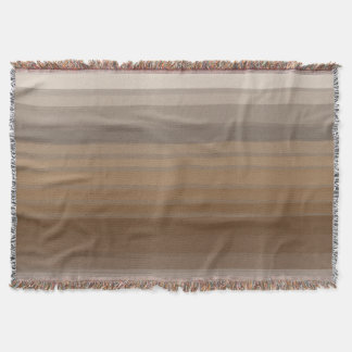 Abstracte elegantie - Tons Bruns-verloop Deken