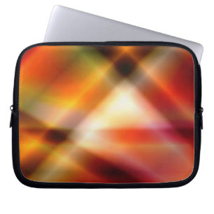 Abstracte elektronica-tas laptop sleeve