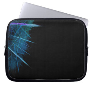 Abstracte elektronica-tas laptop sleeve