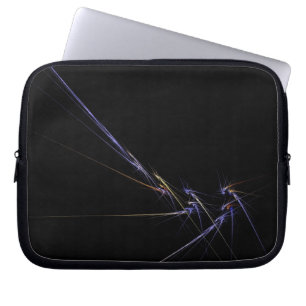 Abstracte elektronica-tas laptop sleeve