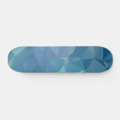 Abstracte en schone geo-Design - Tidal Wave Skateboard (Horizontaal)