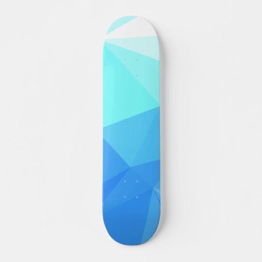 Abstracte en schone geometrische Design - Sneeuwka Skateboard (Voorkant)