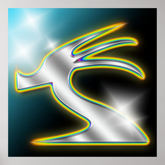 Abstracte entiteit #2 poster