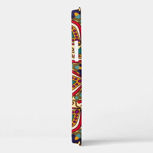 Abstracte etnische  achtergrond abstract,antiek; Case-Mate iPhone case (Achterkant / Rechts)