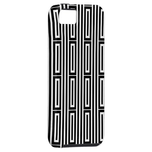 Abstracte etnische achtergrond Case-Mate iPhone case (Back/Rechts)