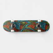 Abstracte etnische achtergrond skateboard (Horizontaal)