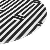 Abstracte etnische achtergrond snijplank (Hoek)