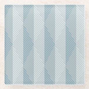 Abstracte etnische vectorachtergrond glazen onderzetter