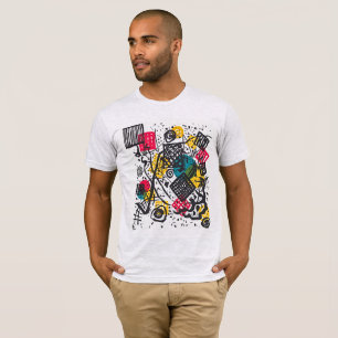Abstracte euforie - Kandinsky Masterpiece T-shirt