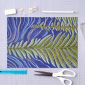 Abstracte Evergreens Tissuepapier (Craft)