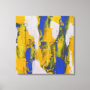 Abstracte expressie #10 door Michael Moffa Canvas Afdruk
