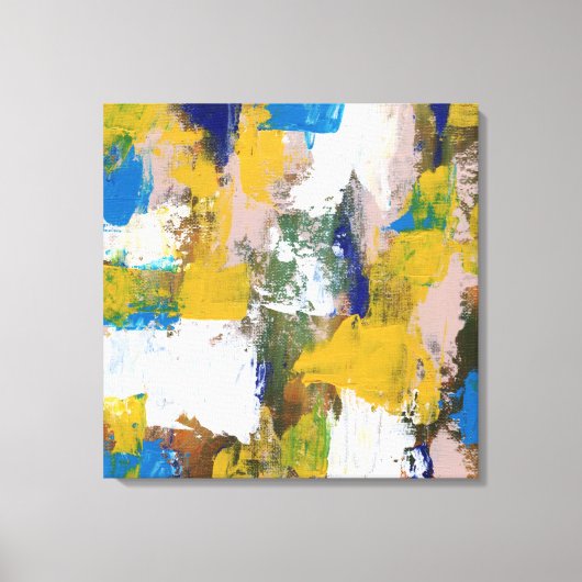 Abstracte expressie #11 door Michael Moffa Canvas Afdruk (Voorkant)