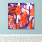 Abstracte expressie #12 door Michael Moffa Canvas Afdruk (Insitu (Houten vloer))