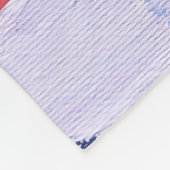 Abstracte expressie #1 door Michael Moffa Fleece Deken (Hoek)