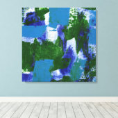 Abstracte expressie #4 door Michael Moffa Canvas Afdruk (Insitu (Houten vloer))