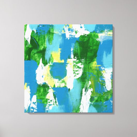 Abstracte expressie #5 door Michael Moffa Canvas Afdruk (Voorkant)