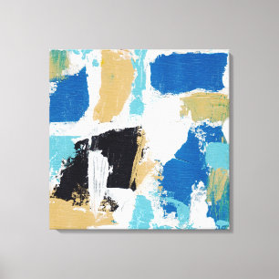 Abstracte expressie #6 door Michael Moffa Canvas Afdruk
