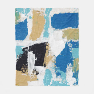 Abstracte expressie #6 door Michael Moffa Fleece Deken